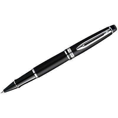 Ручка-роллер Waterman «Expert Matt Black PT» черная, 0.8мм, подарочная упаковка
