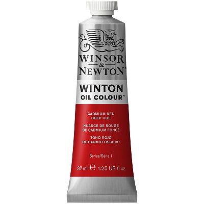 Краска масляная художественная Winsor&Newton «Winton», 37мл, туба, насыщенно-красный кадмий