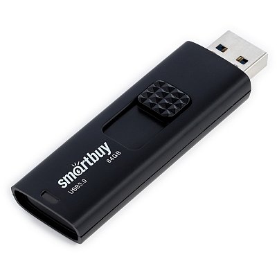 Память Smart Buy «Fashion» 64GB, USB 3.0 Flash Drive, черный