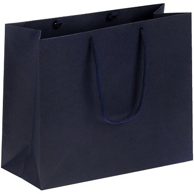 Пакет подарочный бумажный Porta, малый, синий, 20×25х10см,13224.40