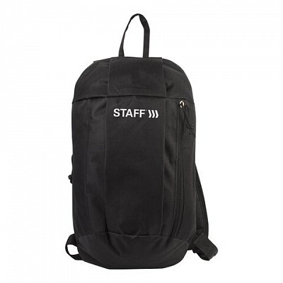 Рюкзак STAFF «Air», универсальный, черный, 40×23×16 см
