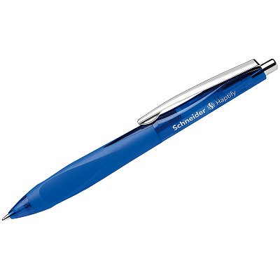 Ручка шариковая автоматическая Schneider «Haptify» синяя, 1.0мм, грип