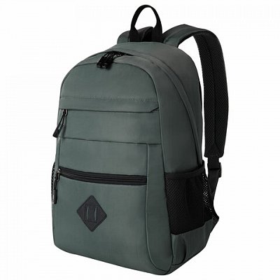 Рюкзак BRAUBERG DYNAMIC универсальный, эргономичный, серый, 43×30х13 см