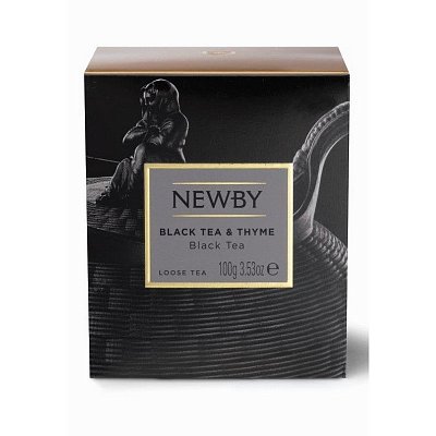 Чай Newby черный с чабрецом 100 г