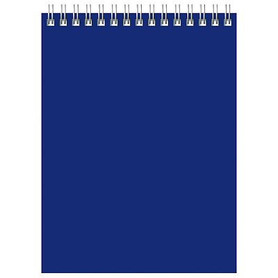 Блокнот А6 60л. на гребне BG «Для конференций», синий