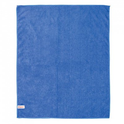 Тряпка для мытья пола ЛАЙМА, плотная микрофибра, 70×80 см, синяя