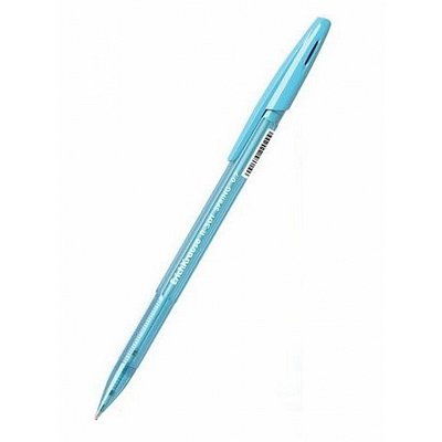 Ручка шариковая ERICH KRAUSE «R-301 Spring Grip», СИНЯЯ, корпус тонированный ассорти, узел 0.7 мм, линия письма 0.35 мм