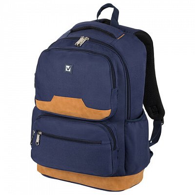 Рюкзак BRAUBERG для старшеклассников/студентов/молодежи, «Бронкс», 27 литров, 46×31×14 см