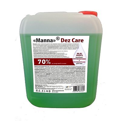 Антисептик кожный Manna Dez Care спиртовой 5 л