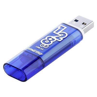 Флеш-память Smartbuy UFD 3.0 128GB Glossy Dark Blue (SB128GBGS-DB)