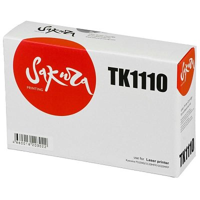 Картридж лазерный Sakura TK-1110 для Kyocera черный совместимый