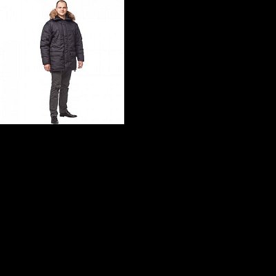 Куртка рабочая зимняя Аляска удлиненная черн  (р.52-54)182-188