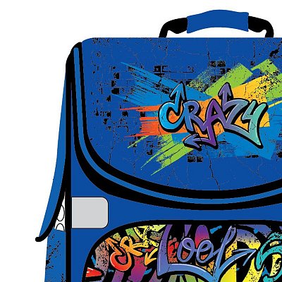 Ранец ArtSpace Junior «Graffiti» 37×28×21см, 1 отделение, 3 кармана, анатомическая спинка