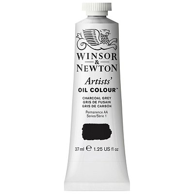 Краска масляная профессиональная Winsor&Newton «Artists' Oil», темно-серый