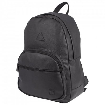 Рюкзак BRAUBERG молодежный, с отделением для ноутбука, «Урбан», искусственная кожа, черный, 42×30×15 см