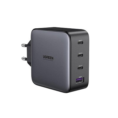 Зарядное устройство UGREEN 40747 USB, USB Type-C 100 Вт