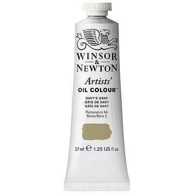 Краска масляная профессиональная Winsor&Newton «Artists' Oil», серый Дейвис