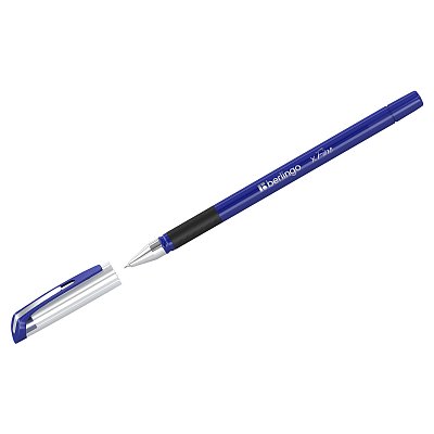 Ручка шариковая Berlingo «xFine» синяя, 0.3мм, грип