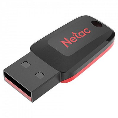 Флеш-диск 16GB NETAC U197, USB 2.0, черный-20BK