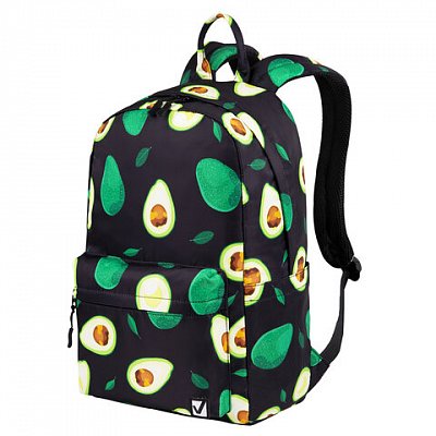 Рюкзак BRAUBERG DREAM универсальный с карманом для ноутбука, эргономичный, «Avocado», 42×26х14 см