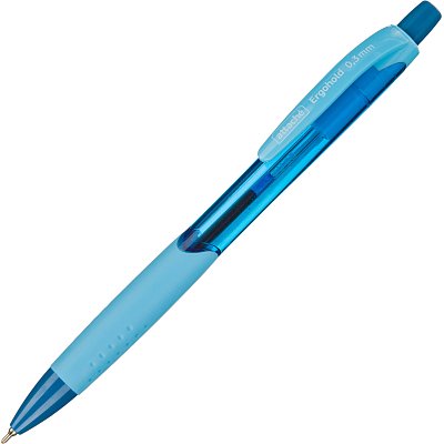 Ручка шариковая автомат. Attache Ergohold, с манж,0.3мм, синяя
