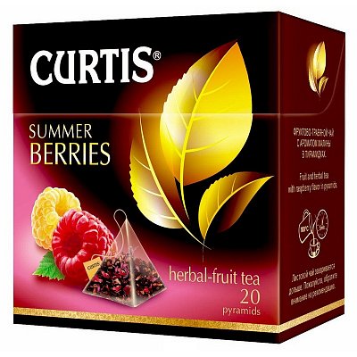 Чай Curtis Summer Berries травяной 20 пакетиков