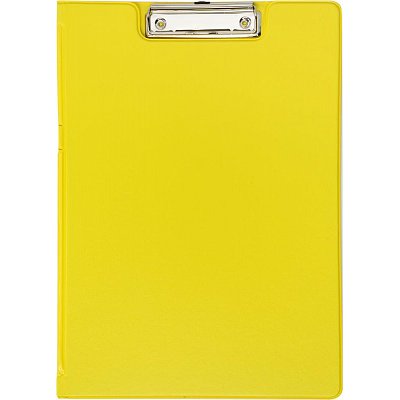 Папка-планшет с зажимом Attache Bright colours A4 желтая