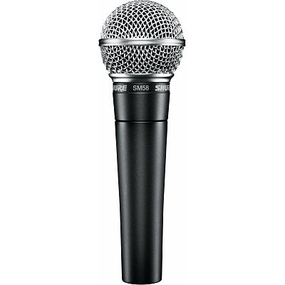 Микрофон Shure SM58-LCE, вокальн динамич кардиоидн, 50-15000 Гц, 1.6 мВ/Па