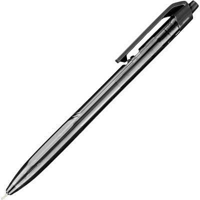 Ручка шариковая автоматическая одноразовая Deli X-tream черная (толщина линии 0.7 мм)