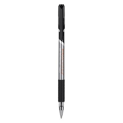 Ручка шариковая неавтоматическая Deli Arrow черная (толщина линии 0.35 мм)