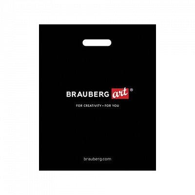Пакет презентационно-упаковочный BRAUBERG ART32×40 смусиленная ручка505500