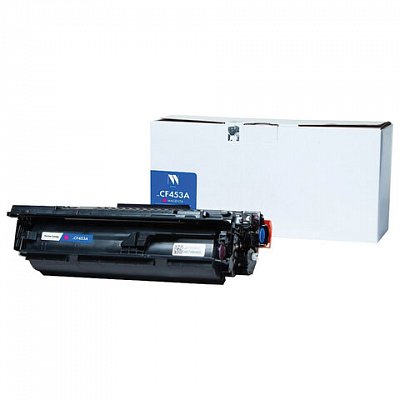 Картридж лазерный NV PRINT (NV-CF453A) для HP LJ M652/M653/M681/M682, пурпурный, ресурс 10500 страниц