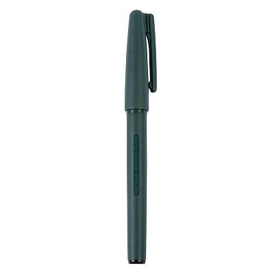 Фломастер-кисть для каллиграфии Pentel Brush Sign Pen Pigment Medium 0.5 мм черный