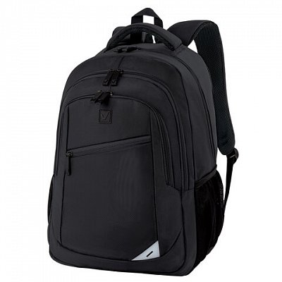 Рюкзак BRAUBERG URBAN универсальный, 2 отделения, «Freedom», черный, 46×32х19 см