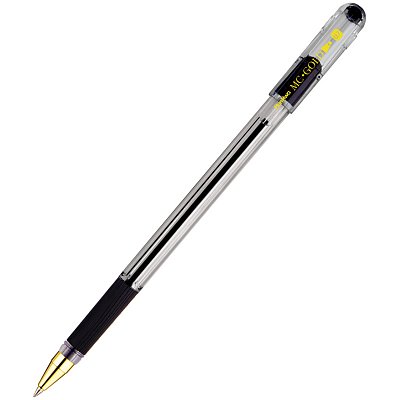 Ручка шариковая MunHwa «MC Gold» черная, 0.7мм, грип, штрих-код