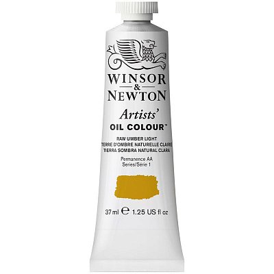 Краска масляная профессиональная Winsor&Newton «Artists' Oil», 37 мл натуральная умбра светлая