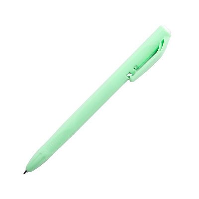 Ручка шариковая автоматическая Attache Bright Colors синяя (зеленый корпус, толщина линии 0.5 мм)
