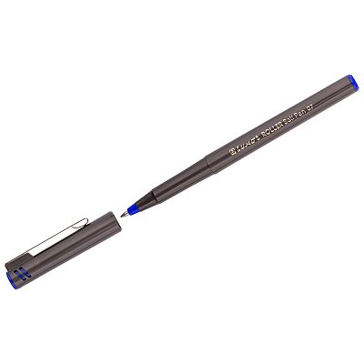 Ручка-роллер Luxor синяя, 0.7мм, одноразовая