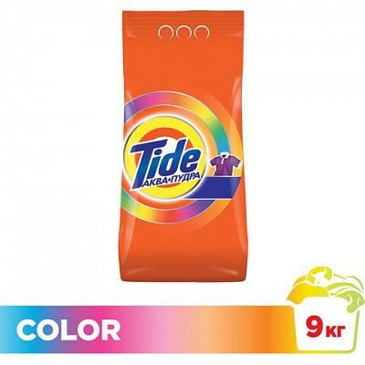 Стиральный порошок-автомат TIDE Color, 9 кг