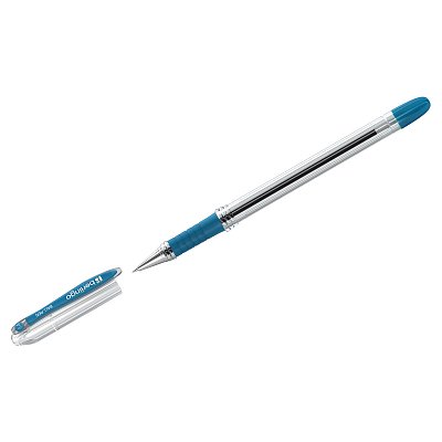 Ручка шариковая Berlingo «I-10» синяя, 0.4мм, грип
