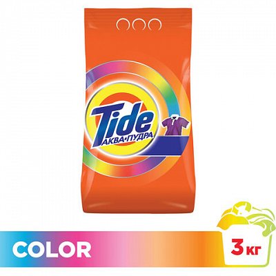 Стиральный порошок-автомат TIDE Color, 3 кг
