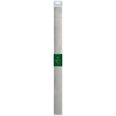 Бумага крепированная Greenwich Line, 50×250см, 32г/м2, серая, в рулоне, пакет с европодвесом