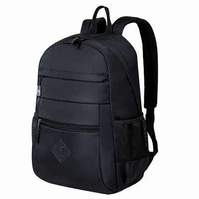 Рюкзак BRAUBERG DYNAMIC универсальный, эргономичный, черный, 43×30х13 см