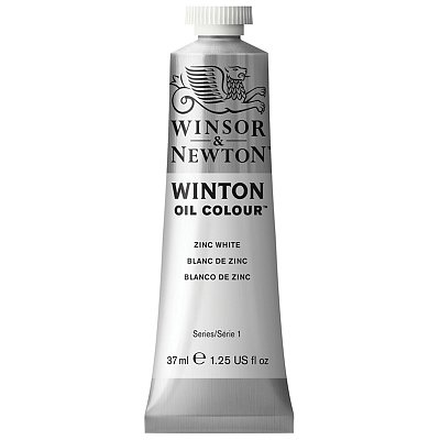 Краска масляная художественная Winsor&Newton «Winton», 37мл, туба, белый цинк