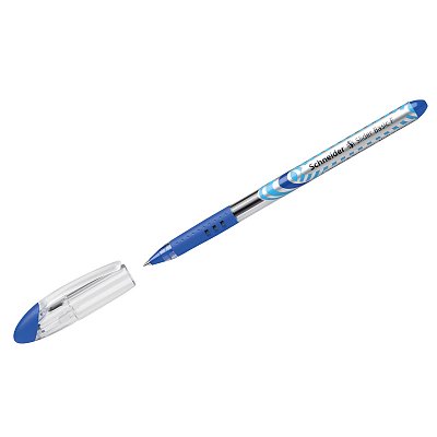 Ручка шариковая Schneider «Slider Basic» синяя, 0.8мм, грип