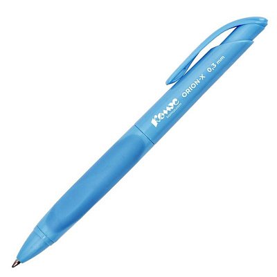 Ручка шариковая автоматическая Комус Orion-X 0.3мм син, манж, KB179800