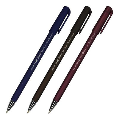 Ручка шариковая SlimWriteORIGINAL 0.5 мм, син(3цв. кор)20-0006