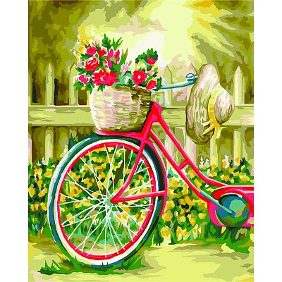 Картина по номерам на холсте ТРИ СОВЫ «Солнечный день», 40×50, с акриловыми красками и кистями
