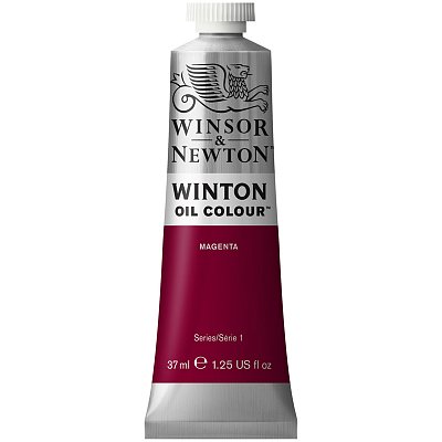 Краска масляная художественная Winsor&Newton «Winton», 37мл, туба, пурпурно-красный Маджента