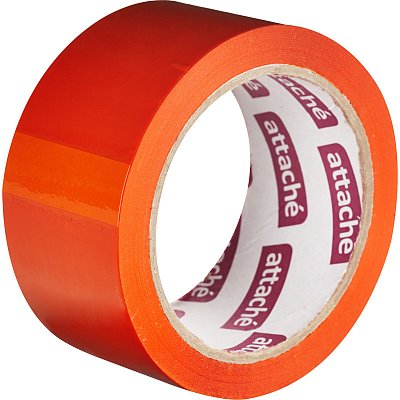 Клейкая лента упаковочная Attache (48мм х 66м 45мкм оранжевый)